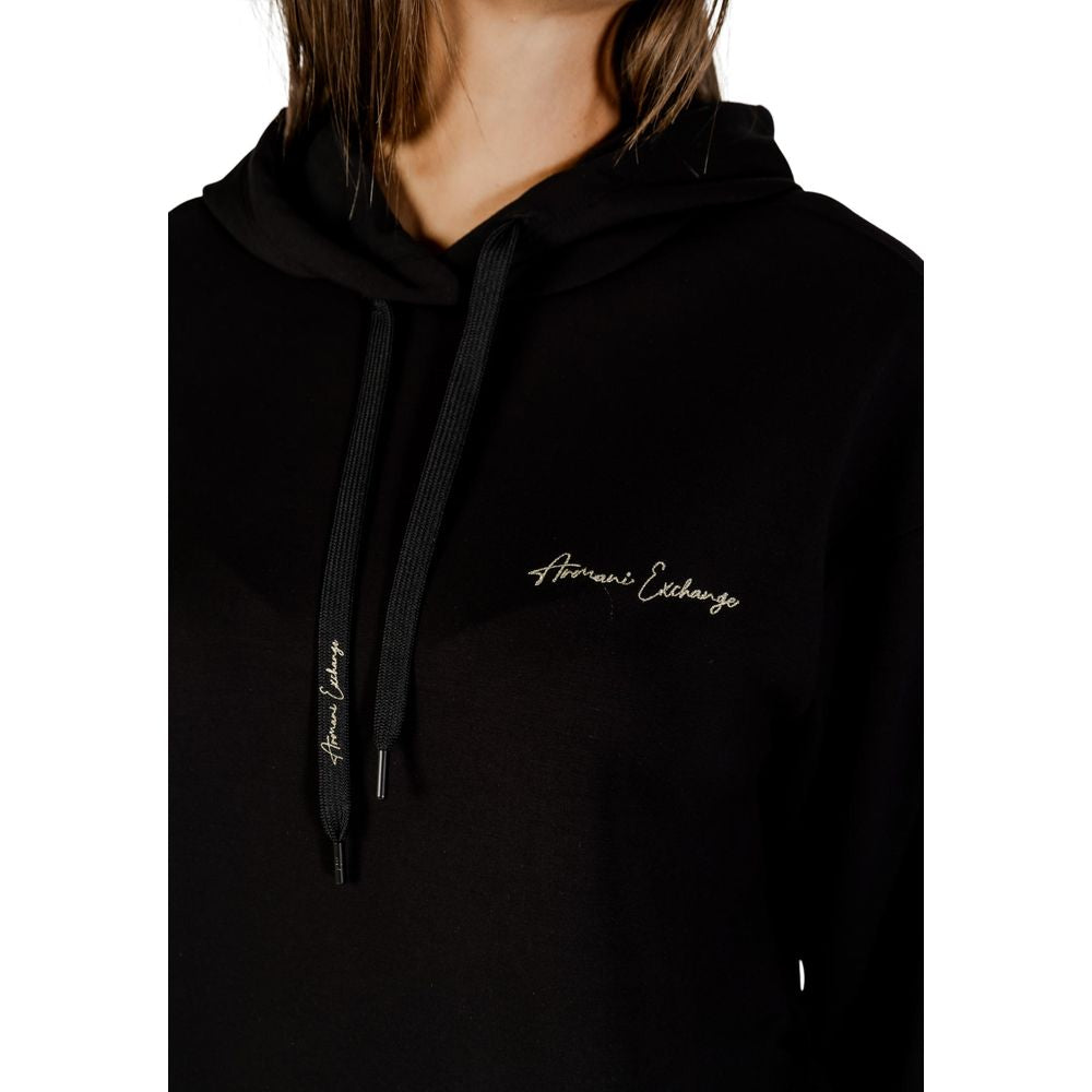 Hoodie Bicolore en Viscose pour Femmes - Armani Exchange