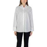 Armani Exchange Women's White Cotton Blouse XW001424 AF16631
