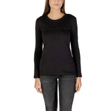 Armani Exchange Black Cotton Long Sleeve T-Shirt - Model XW001456