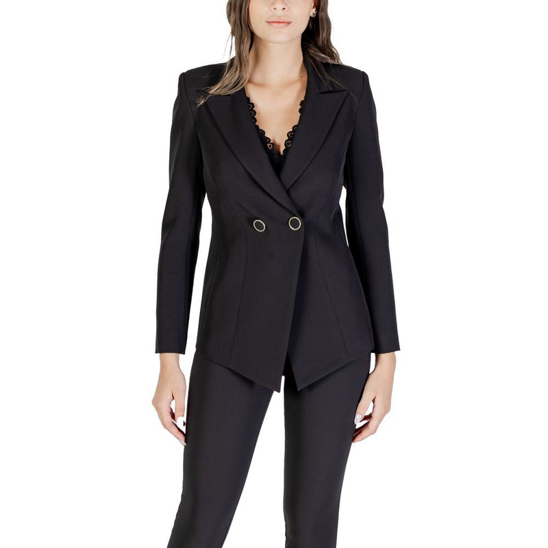 Rinascimento CFC0125441003 Black Polyester Blazer for Women