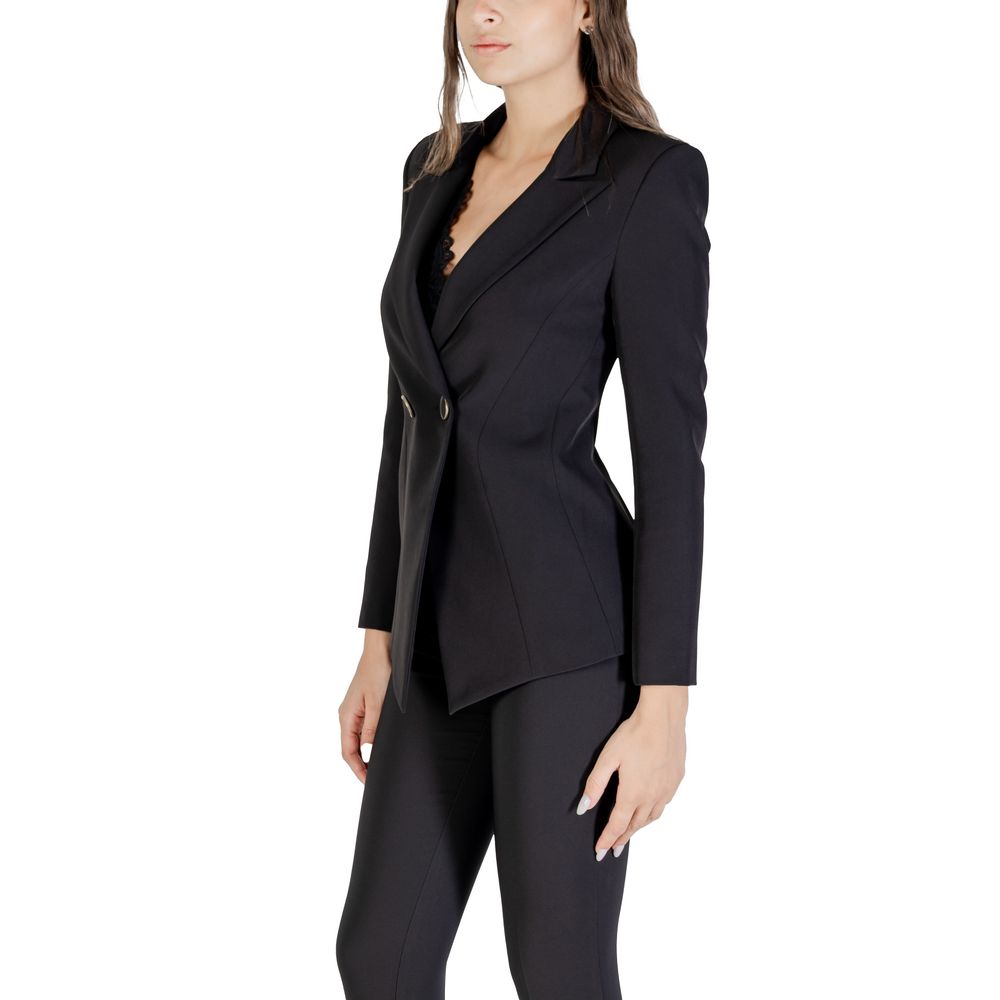 Rinascimento CFC0125441003 Blazer Noir en Polyester pour Femmes