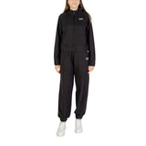 EA7 Emporio Armani Black Cotton Tracksuit for Women