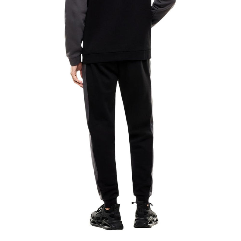 EA7 Emporio Armani zwarte katoenen joggingbroekpak