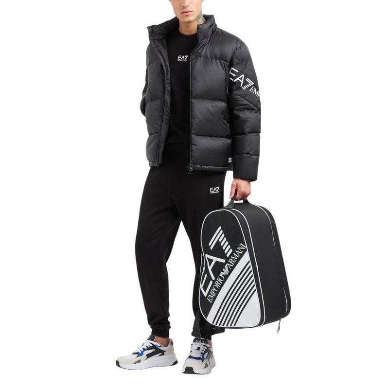 EA7 Emporio Armani zwart katoenen sweatshirt