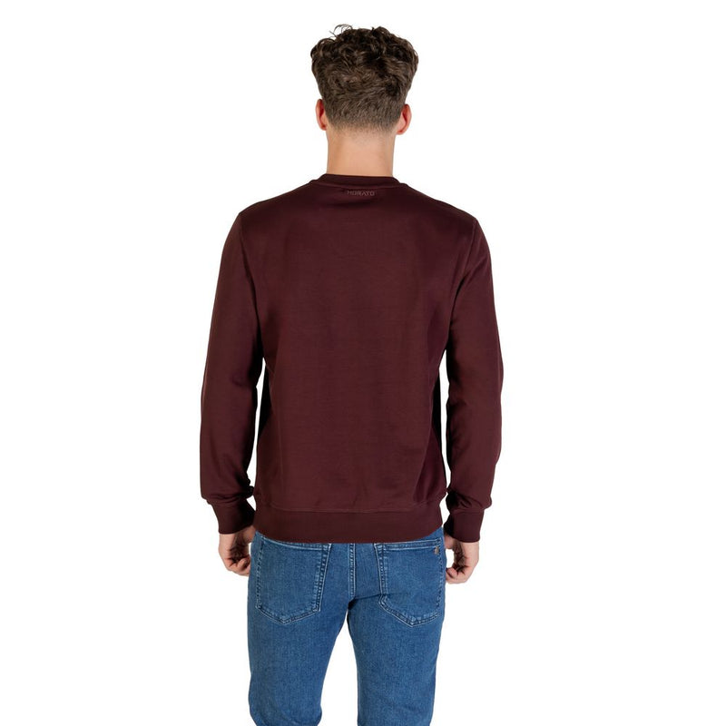 Antony Morato MMFL01088-FA150222 Bordeaux Cotton Sweatshirt