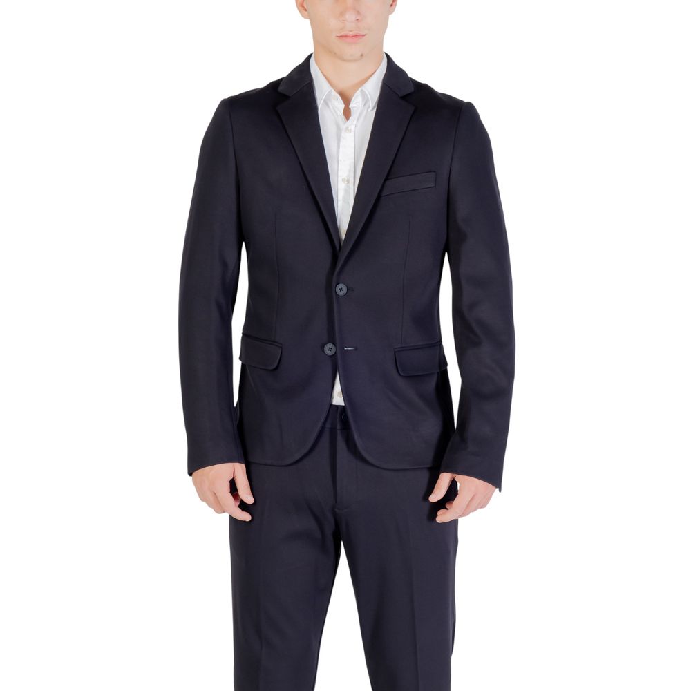 Antony Morato Blauwe Viskose Blazer
