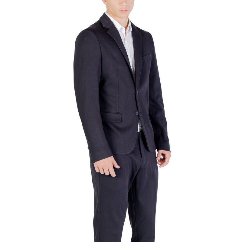 Antony Morato ASHE Super Slim Fit Blue Viscose Blazer