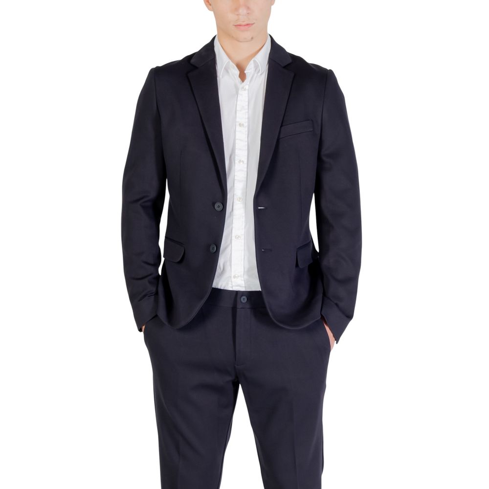 Antony Morato Blauwe Viskose Blazer