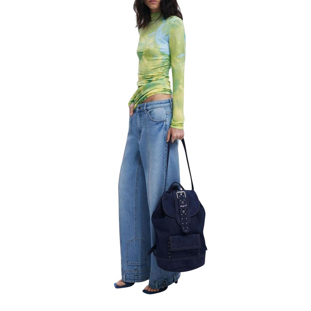 Desigual BACK_BINDELLA K Blue Polyethylene Backpack