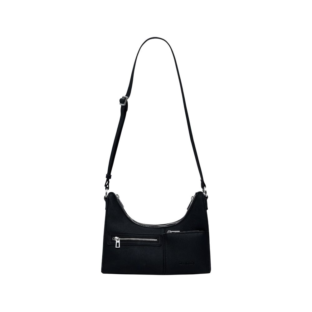 Desigual Black Polyethylene Handbag - Model 25WAXPB7