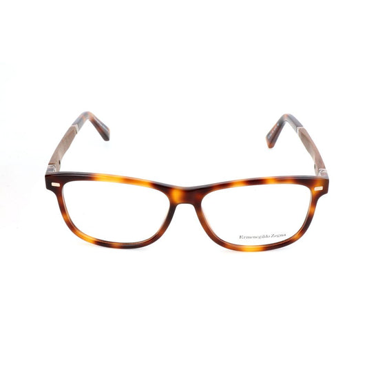 Ermenegildo Zegna Brown Resin Glasses (Frames) - Model EZ5062
