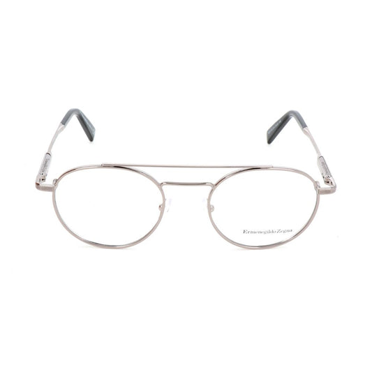 Ermenegildo Zegna Gray Metal Glasses (Frames) - Model EZ5118-14