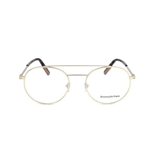 Ermenegildo Zegna Gold Metal Glasses (Frames) - Model EZ5162-32
