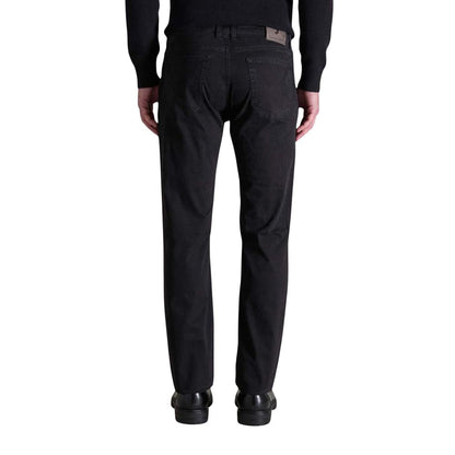 Jeckerson Zwarte Katoenen Skinny Broek