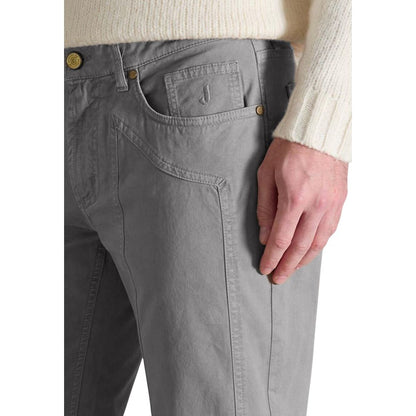Jeckerson Grijze Katoenen Skinny Broek