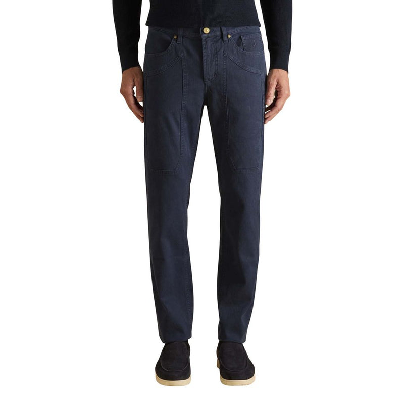 Jeckerson Blauwe Skinny Jeans van Katoen