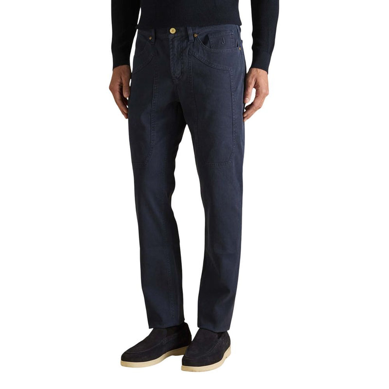 Jeckerson Blauwe Skinny Jeans van Katoen