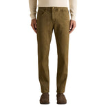 Jeckerson JOHN Brown Cotton Skinny Jeans for Men
