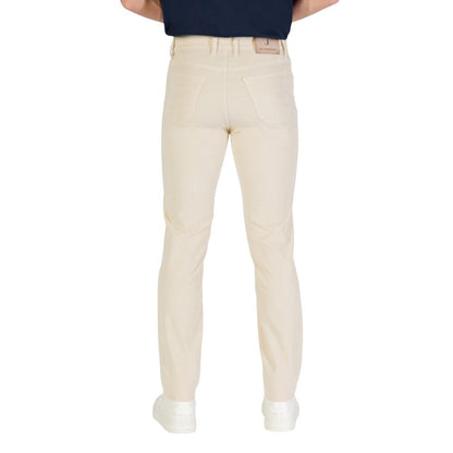 Jeckerson Crèmekleurige Katoenen Skinny Jeans