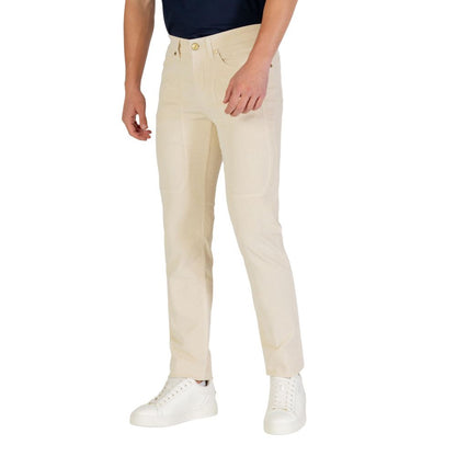 Jeckerson Crèmekleurige Katoenen Skinny Jeans