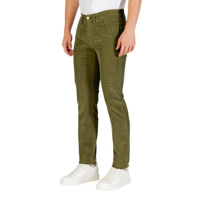 Jeckerson Groene Katoenen Skinny Jeans