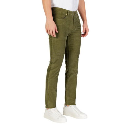 Jeckerson Groene Katoenen Skinny Jeans