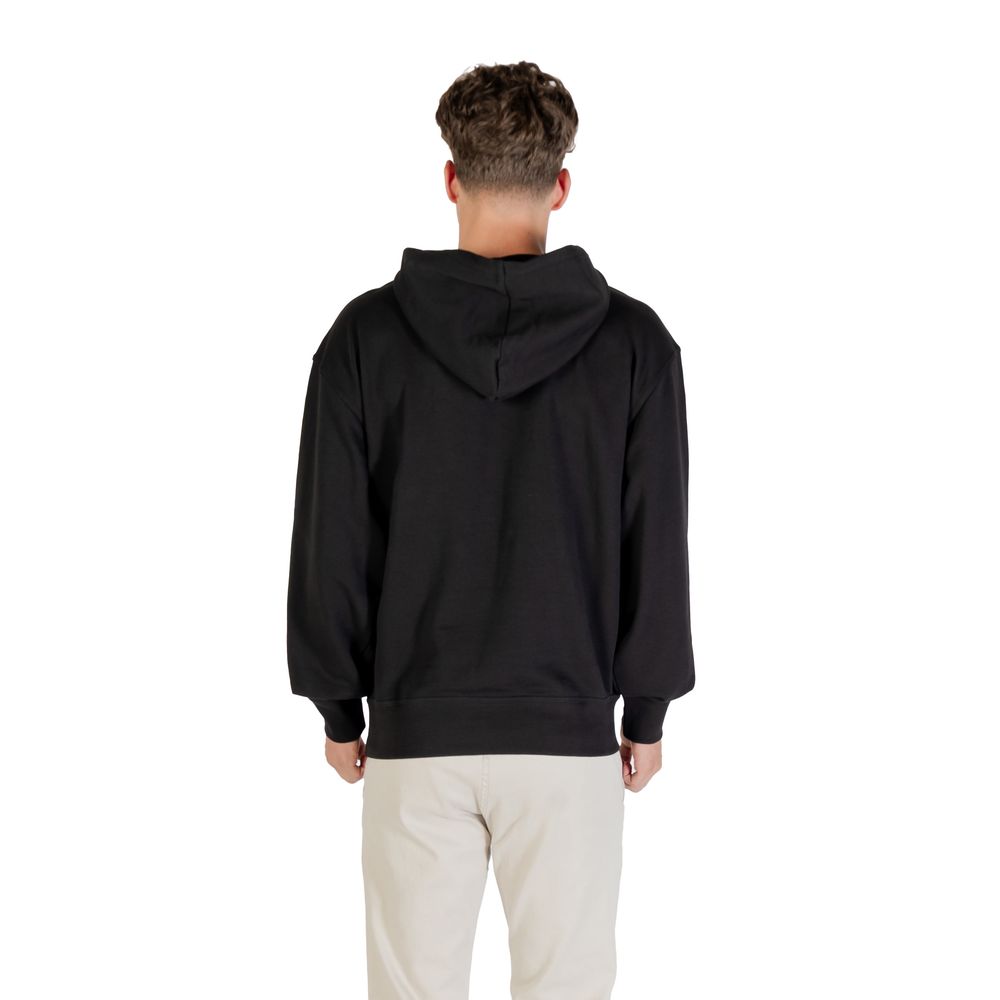 Hugo Boss Zwarte Katoenen Hoodie