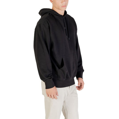 Hugo Boss Zwarte Katoenen Hoodie