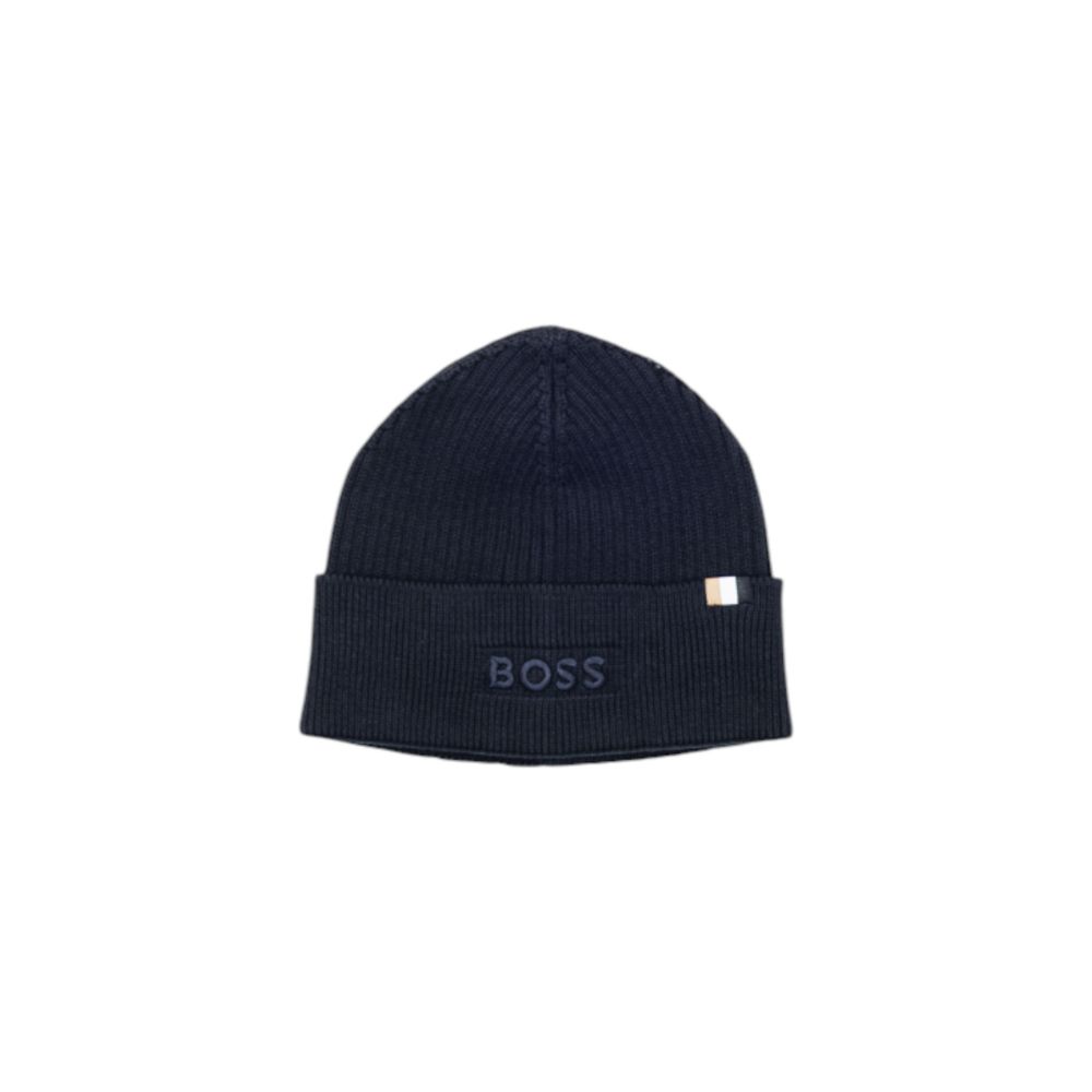 Casquette en coton bleu Hugo Boss