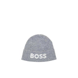 Casquette Hugo Boss gris en polyamide recyclé (casquette de baseball)