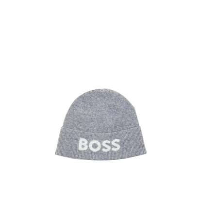 Casquette Hugo Boss gris en polyamide recyclé (casquette de baseball)