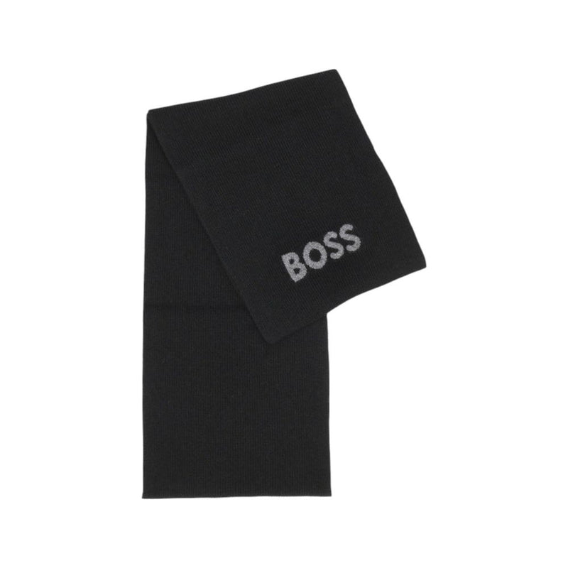 Écharpe Hugo Boss Noire en Polyacrylique