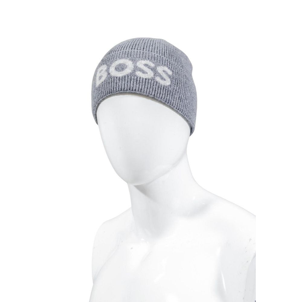 Casquette Hugo Boss gris en polyamide recyclé (casquette de baseball)