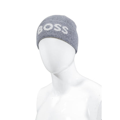 Casquette Hugo Boss gris en polyamide recyclé (casquette de baseball)