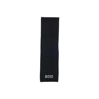 Écharpe Hugo Boss Noire en Polyacrylique