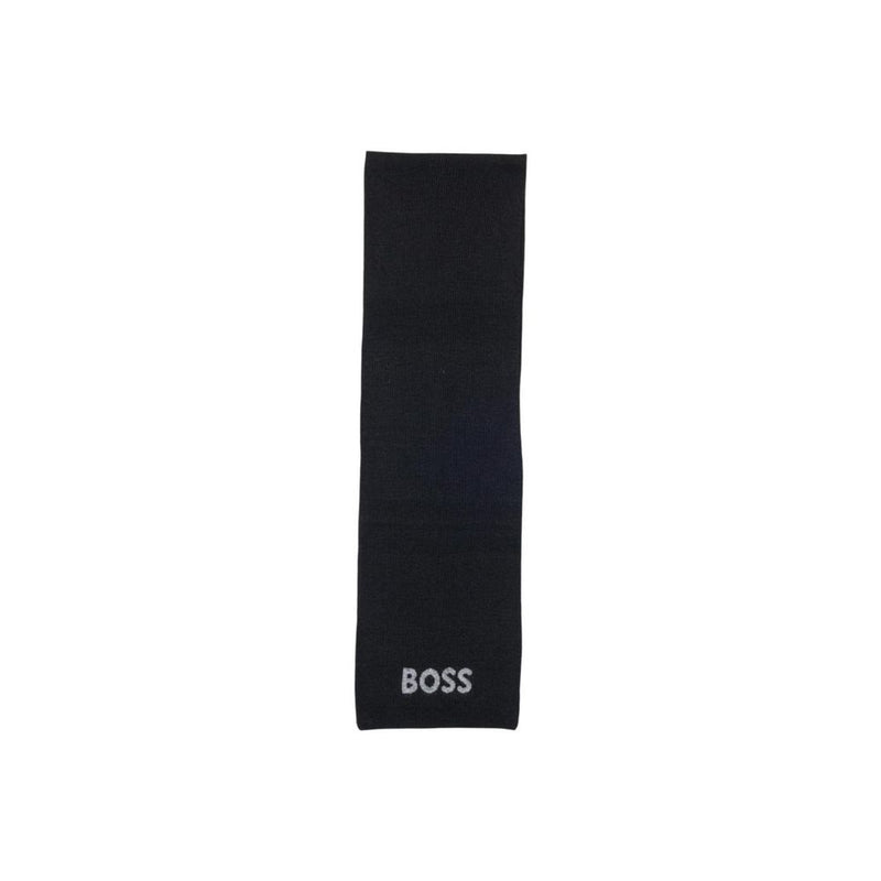 Écharpe Hugo Boss Noire en Polyacrylique