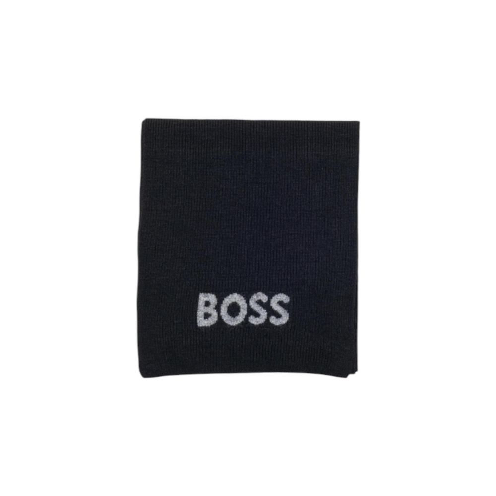 Écharpe Hugo Boss Noire en Polyacrylique