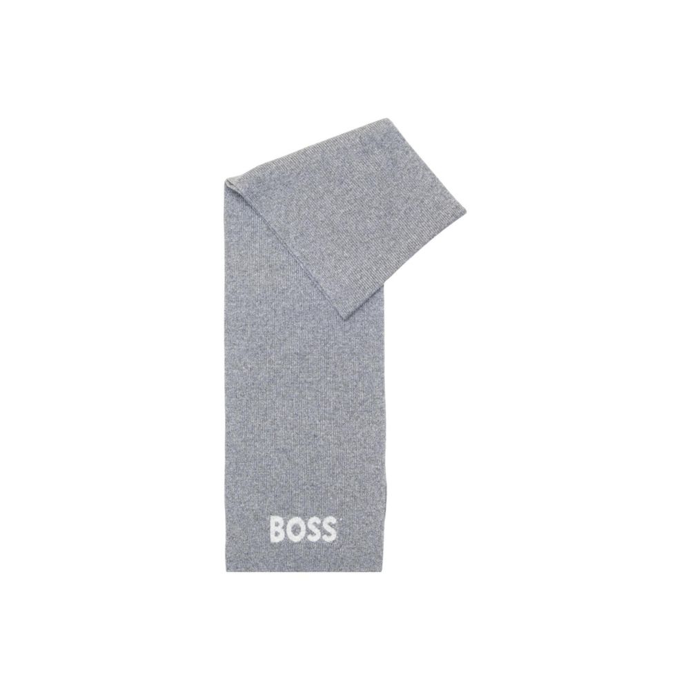Écharpe Hugo Boss Gris Polyacrylique