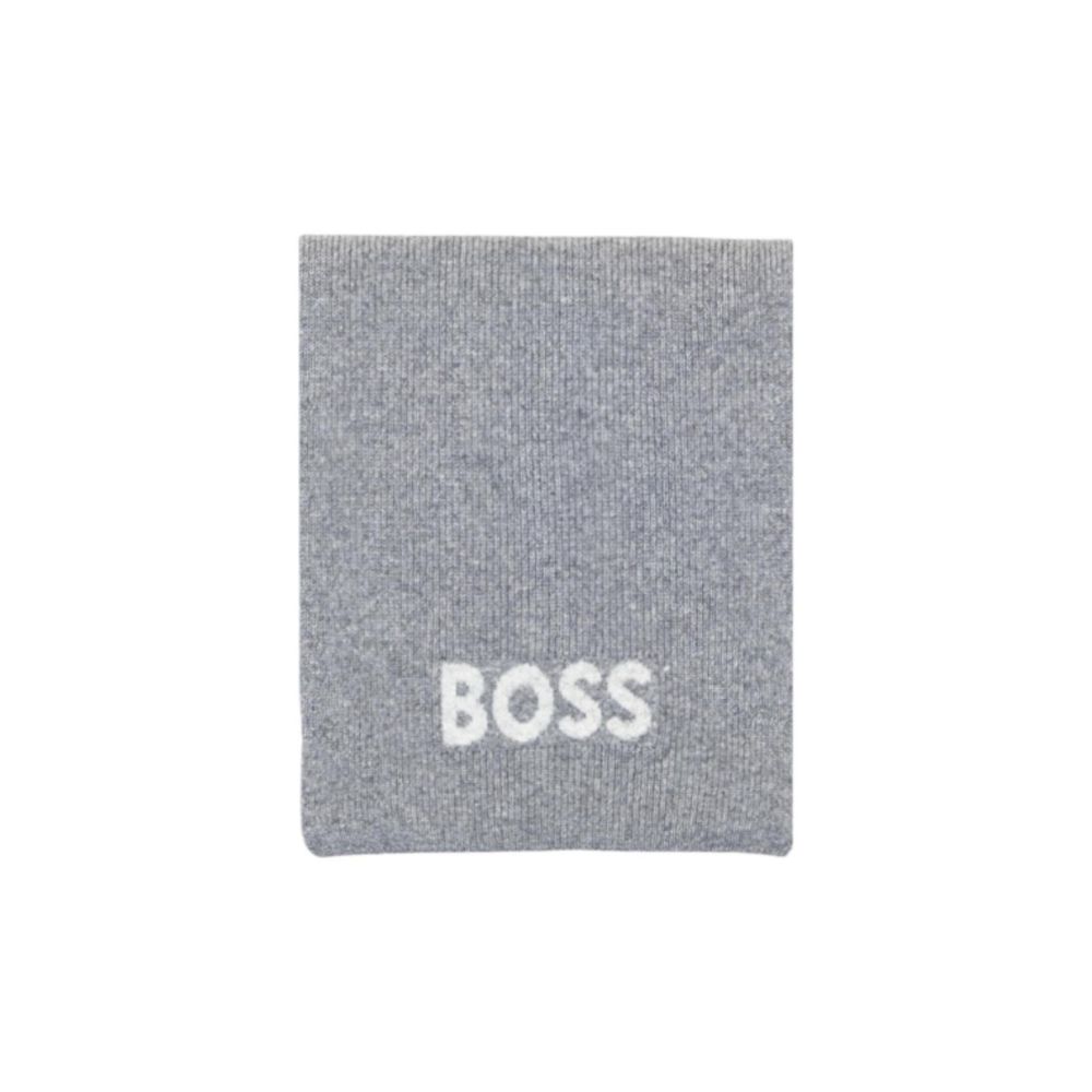 Écharpe Hugo Boss Gris Polyacrylique