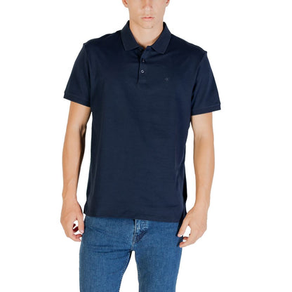 Calvin Klein Jeans blauwe katoenen polo
