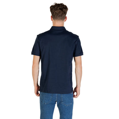 Calvin Klein Jeans blauwe katoenen polo