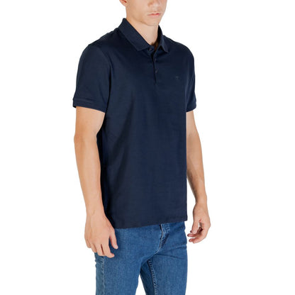 Calvin Klein Jeans blauwe katoenen polo