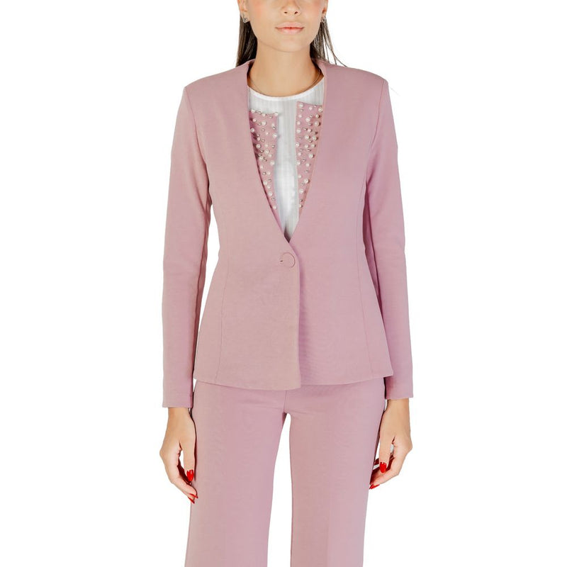 Rinascimento CFC0125518 Blazer Multicolore en Polyester pour Femmes