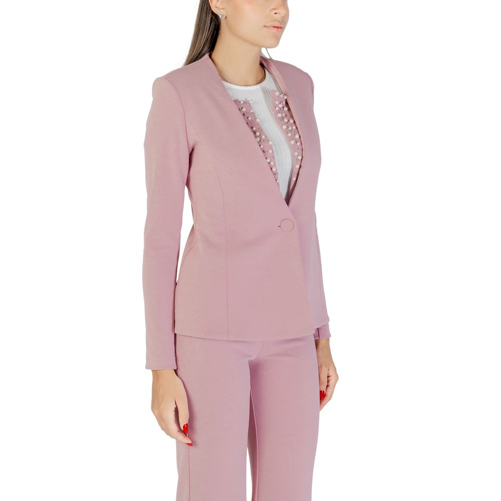 Rinascimento CFC0125518 Multicolor Polyester Blazer for Women