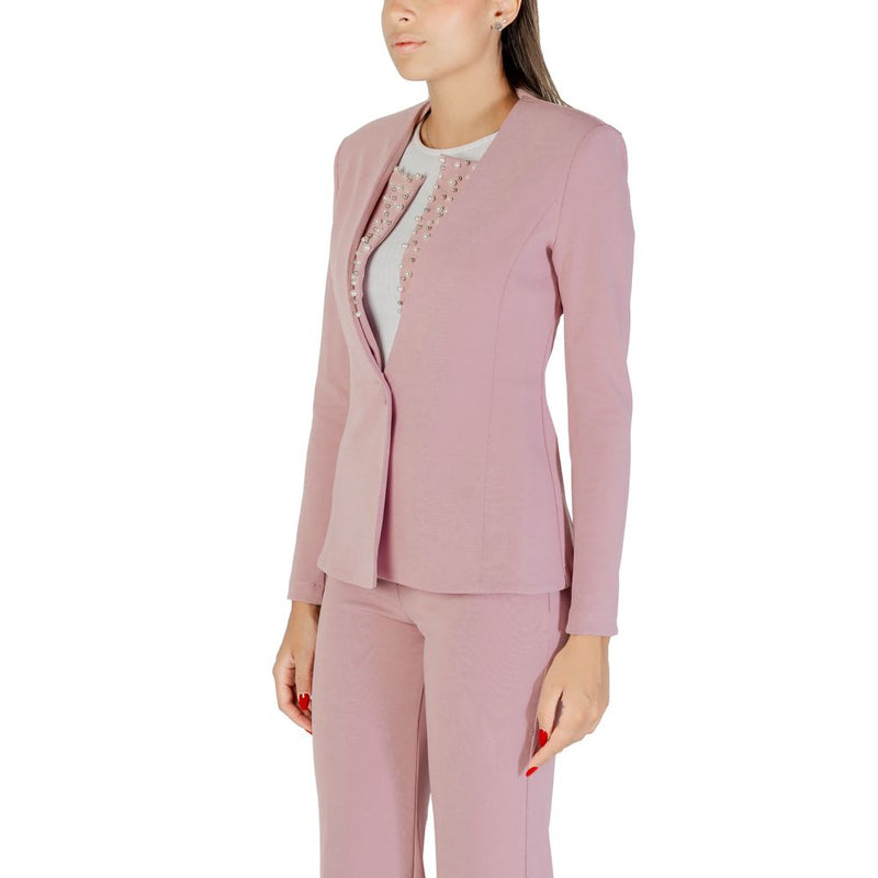 Rinascimento CFC0125518 Blazer Multicolore en Polyester pour Femmes