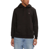 Tommy Hilfiger Jeans Sweat à capuche en coton noir