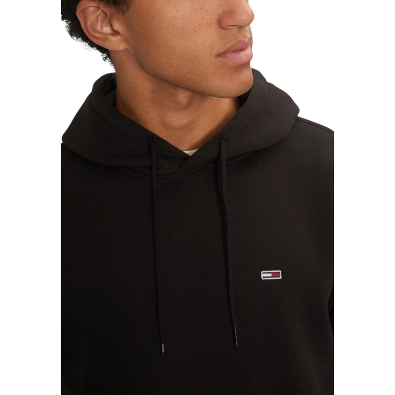 Tommy Hilfiger Jeans Zwarte Katoenen Hoodie