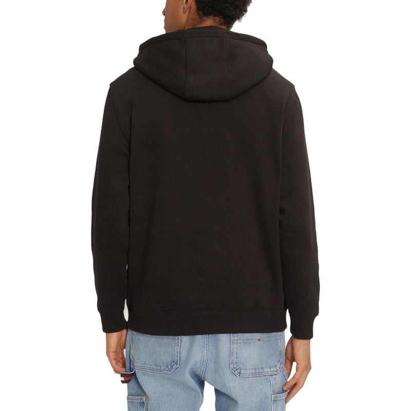 Tommy Hilfiger Jeans Zwarte Katoenen Hoodie