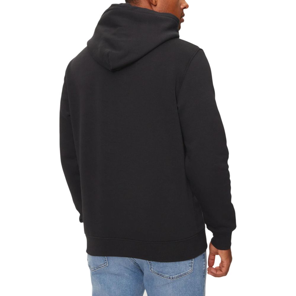Sweat à capuche en coton noir Tommy Hilfiger Jeans