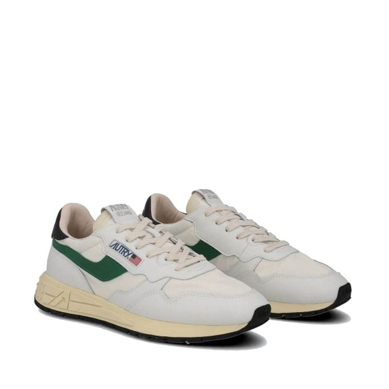 Autry White Leather Athletic Sneakers for Men - Classic Comfort